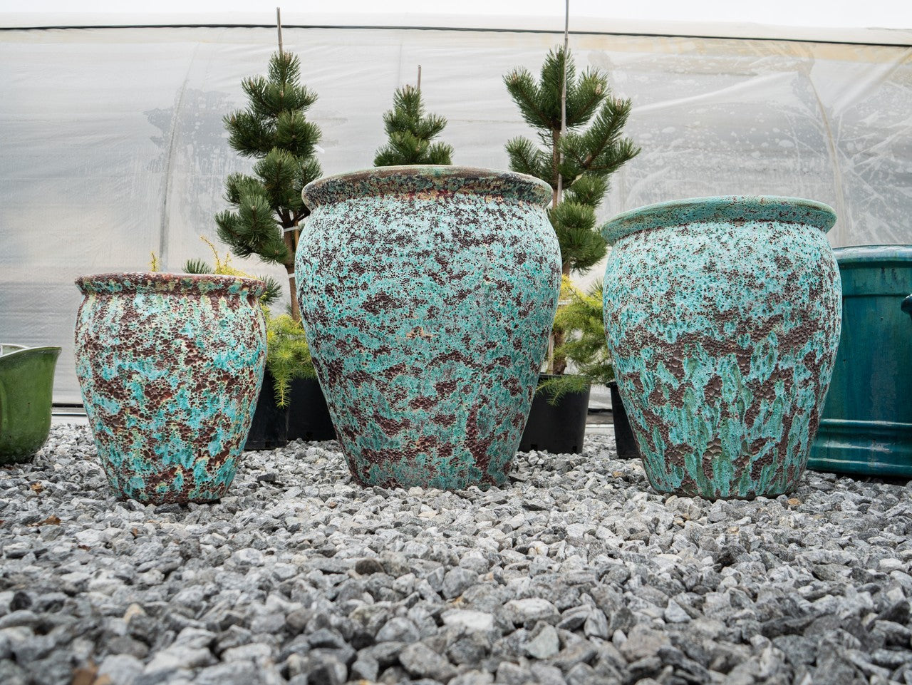 Water Jar Small 19 Atl Green