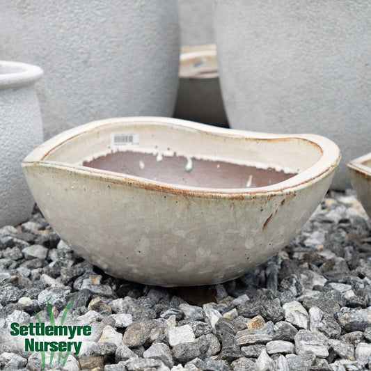 Lotus Bowl LG 19 White