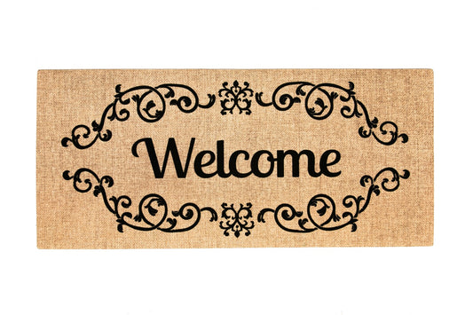 Mat Spring Welcome Scroll